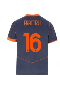 Inter Milan Davide Frattesi #16 Voetbaltruitje 3e tenue 2025-26 Korte Mouw